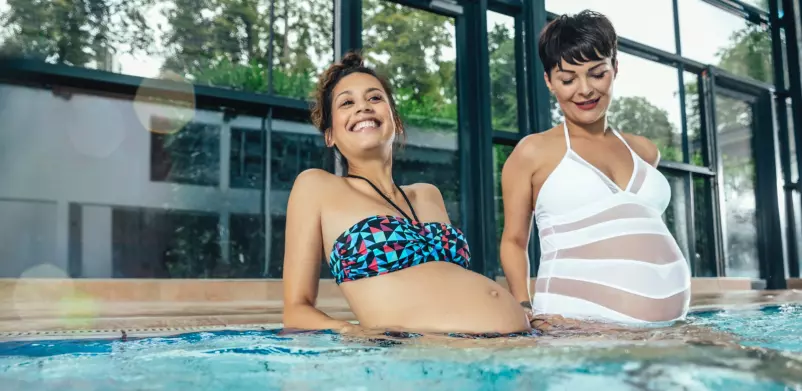 ﻿Réservez vos séances de préparation à la naissance et de gym prénatale en piscine avec notre sage-femme Thaïs Minier.